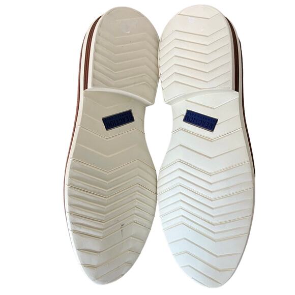 NWOT Kenneth Cole Reaction Leather Clyde Flex Lace Up Shoes - Picture 5 of 5